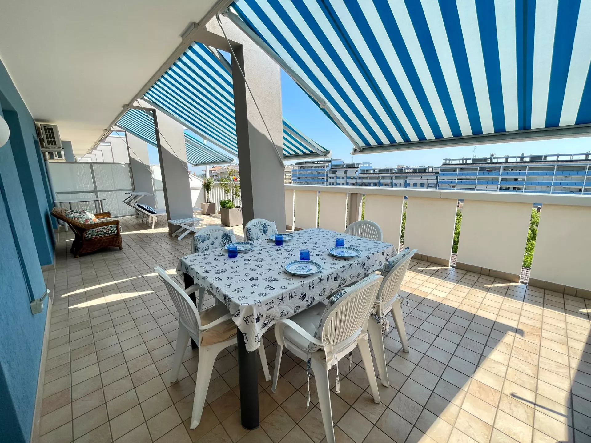 Attico vista mare con grande terrazza in Corso Venezia - SOGGIORNO ADRIATICO - Foto 14